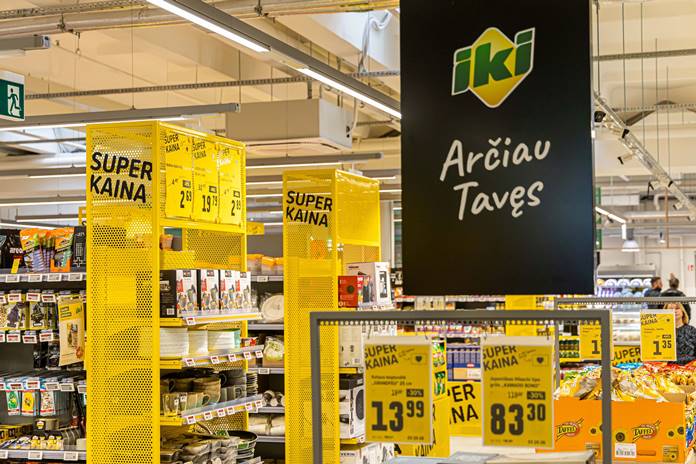 Iki“ parduotuvėse – gausybė nuolaidų šaldytiems produktams ir kitiems pirkiniams.